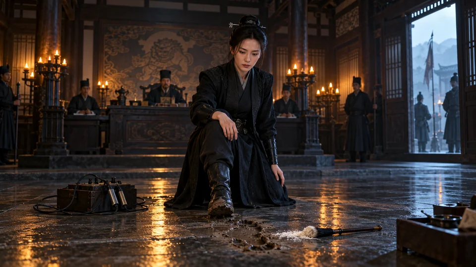 县衙来了位测谎师：曲线哑了鞋印笔毫照样定案